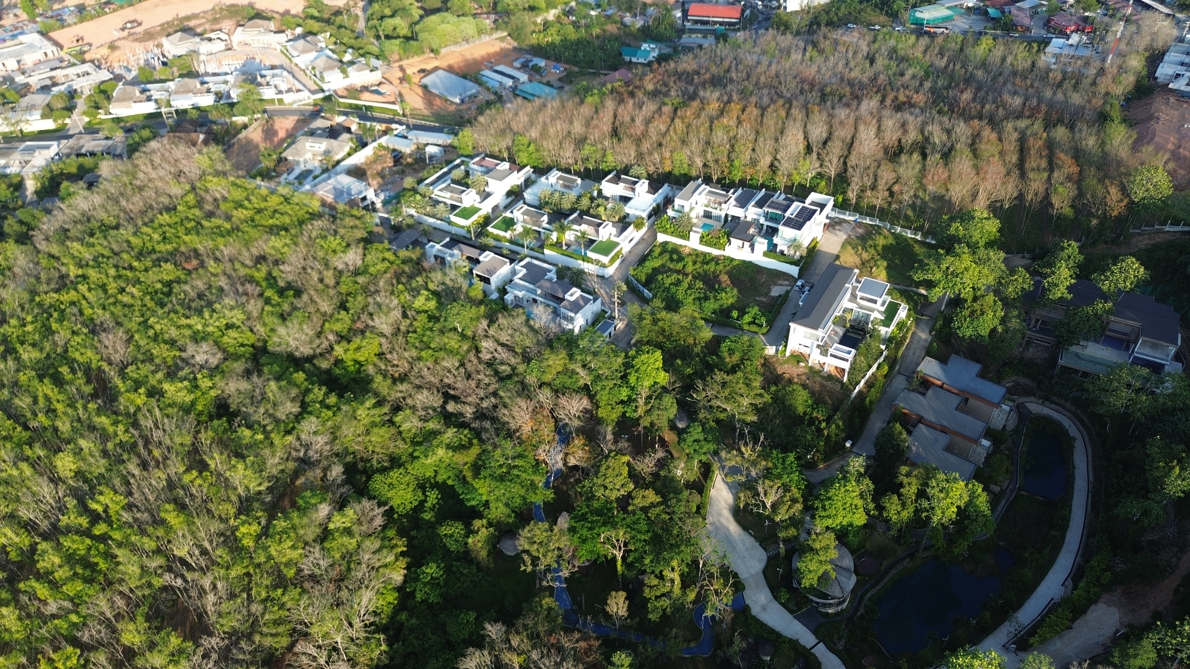 Phuket Luxury Villa Project - Aerial View